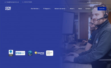 theonepoint.co.uk screenshot