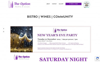 theoption.co.nz screenshot
