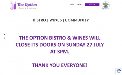 theoption.co.nz screenshot