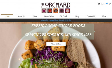 theorchardrestaurant.com screenshot