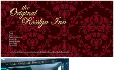 theoriginalrosslyninn.co.uk screenshot