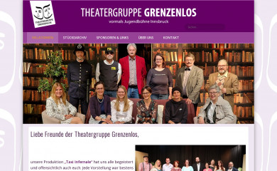 theater-grenzenlos.at screenshot