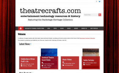theatrecrafts.com screenshot