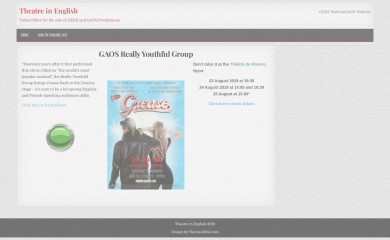 theatreinenglish.ch screenshot