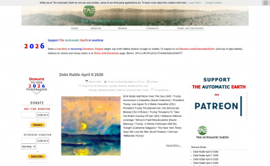 theautomaticearth.com screenshot