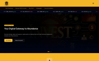 theabundancecoin.com screenshot