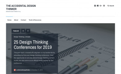 theaccidentaldesignthinker.com screenshot