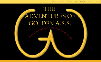 theadventuresofgoldenass.com screenshot