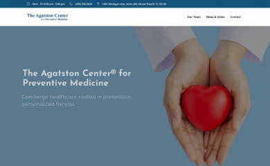 theagatstoncenter.com screenshot