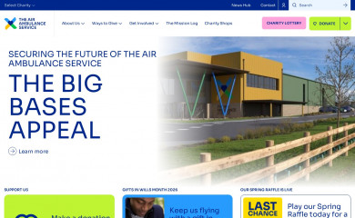 theairambulanceservice.org.uk screenshot