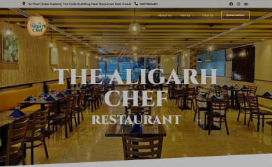thealigarhchef.com screenshot