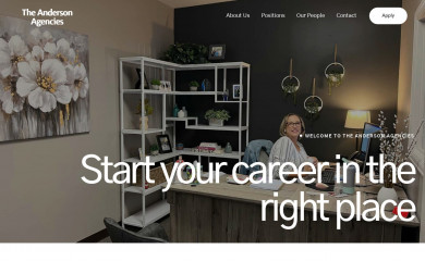 theandersonagencies.com screenshot