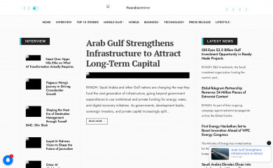 thearabianmirror.com screenshot
