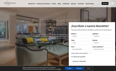 thearqshowroom.com screenshot