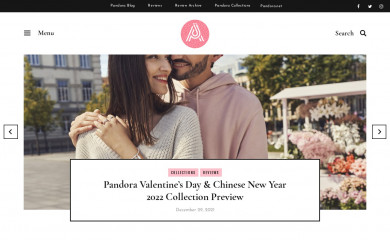 theartofpandora.com screenshot