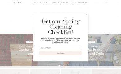 thebudgetdecorator.com screenshot