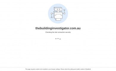 thebuildinginvestigator.com.au screenshot