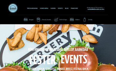 theburgery.dk screenshot