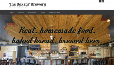 thebakersbrewery.com screenshot