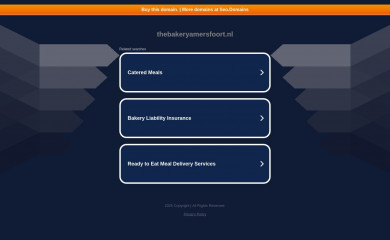 thebakeryamersfoort.nl screenshot
