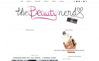 thebeautynerd.nl screenshot