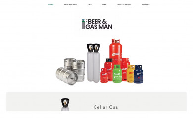 thebeerandgasman.co.uk screenshot