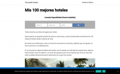 thebest100hotels.com screenshot