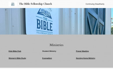 thebiblefellowship.com screenshot