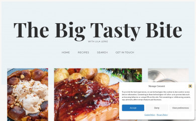 thebigtastybite.com screenshot