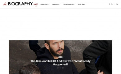 thebiography.org screenshot