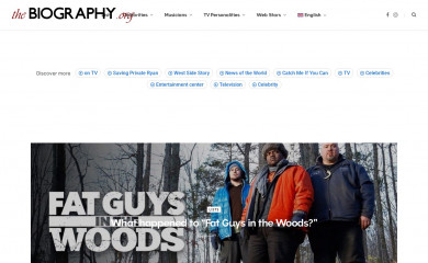 thebiography.org screenshot
