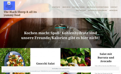 theblacksheepandallitsyummyfood.com screenshot