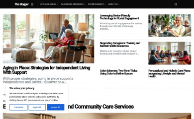 theblogger.info screenshot