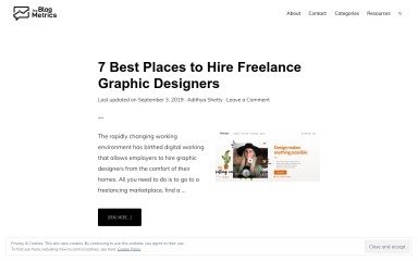 http://theblogmetrics.com screenshot