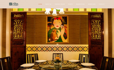 theblueginger.com screenshot