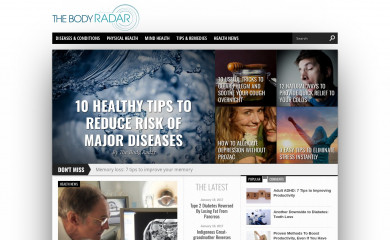 thebodyradar.com screenshot