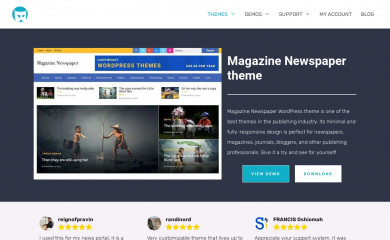 https://thebootstrapthemes.com/downloads/magazine-press/ screenshot