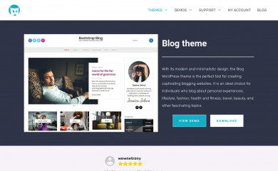 Bootstrap News screenshot