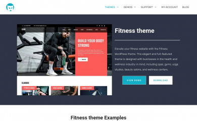 Bootstrap Fitness screenshot
