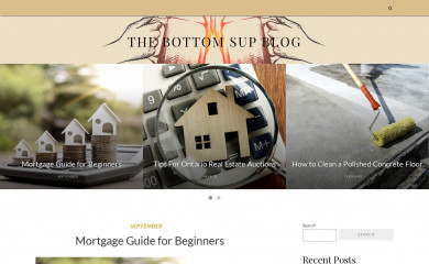 thebottomsupblog.com screenshot
