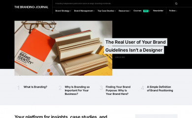 thebrandingjournal.com screenshot