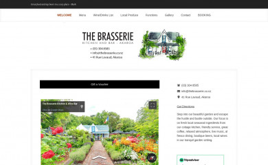 thebrasserie.co.nz screenshot