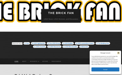 thebrickfan.com screenshot