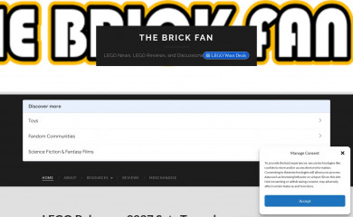 thebrickfan.com screenshot