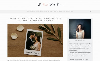 thebridenextdoor.fr screenshot