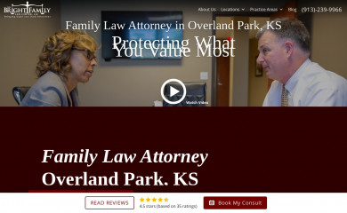 thebrightfamilylawcenter.com screenshot