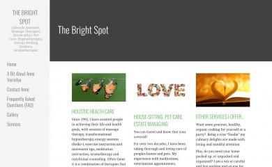 thebrightspot.me screenshot