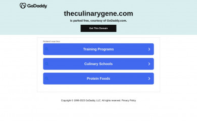 theculinarygene.com screenshot