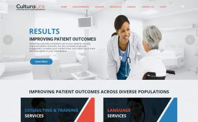 theculturalink.com screenshot