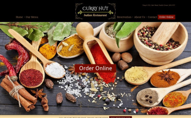 thecurryhut.com.au screenshot